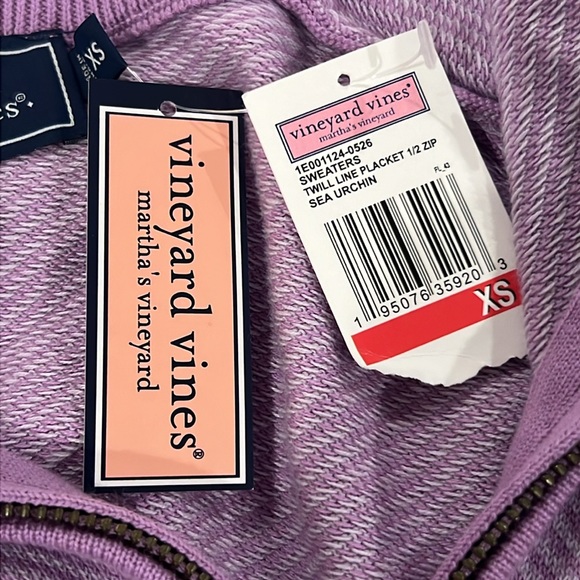 Vineyard Vines Sea Urchin 1!2 Zip Sweater - Picture 6 of 7